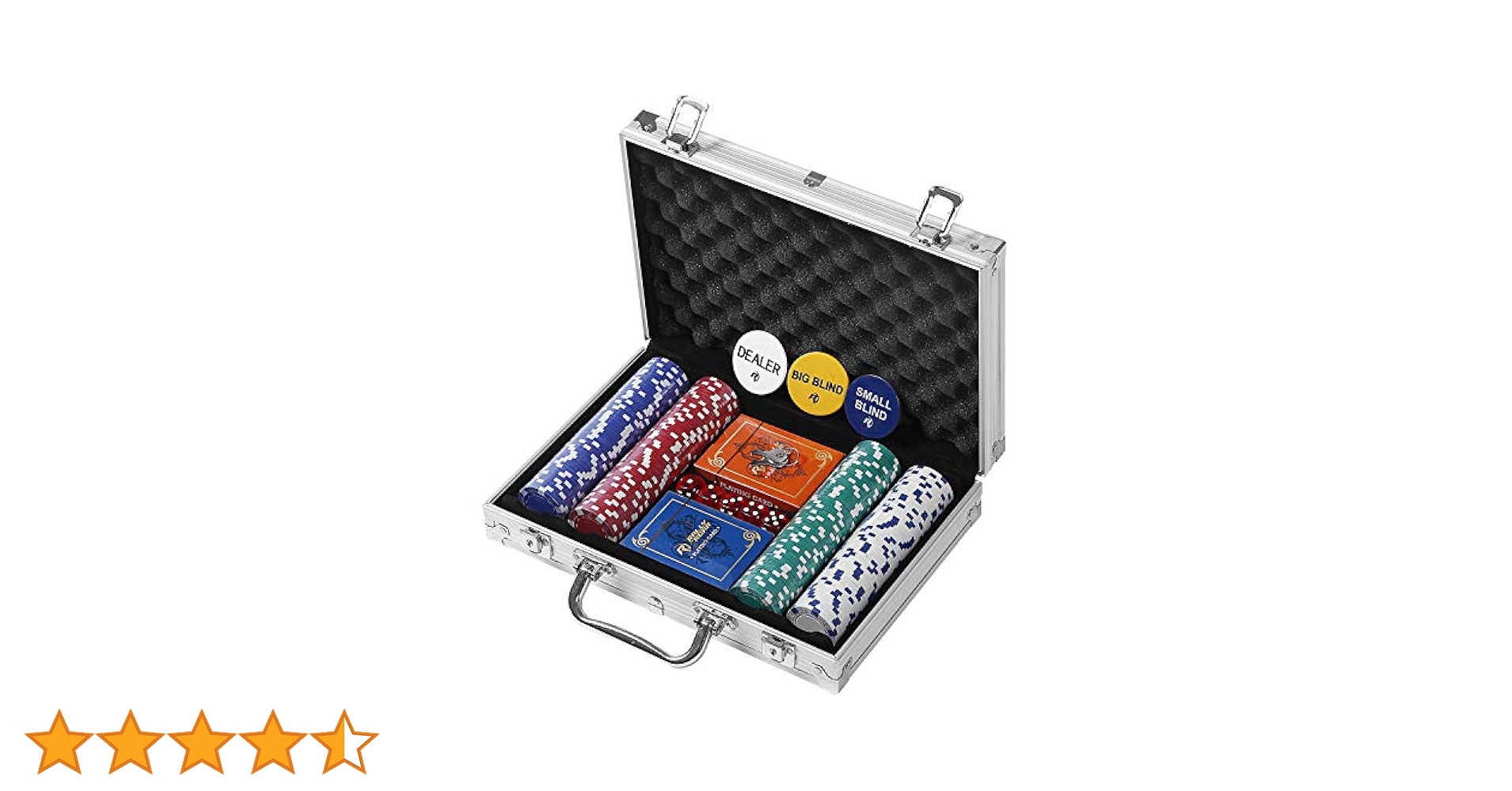 ポーカーセット ハードケース入り Amazon | HEITOK ポーカーチップ 500枚 11.5g ポーカーセット
